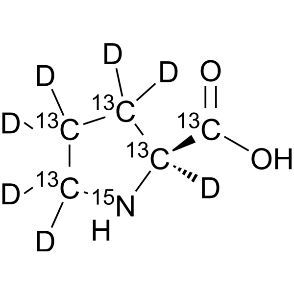 L-Proline-13C5,15N,d7 (L-Proline-13C5,15N,d7) 1500092-11-4